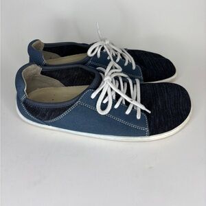 Be Lenka Barefoot Sneakers Women’s Shoes Lace Up Blue Size 42 US 11 Minimalist